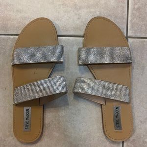 Steve Madden rhinestone sandals
